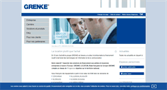 Desktop Screenshot of grenke.fr