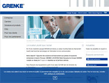 Tablet Screenshot of grenke.fr